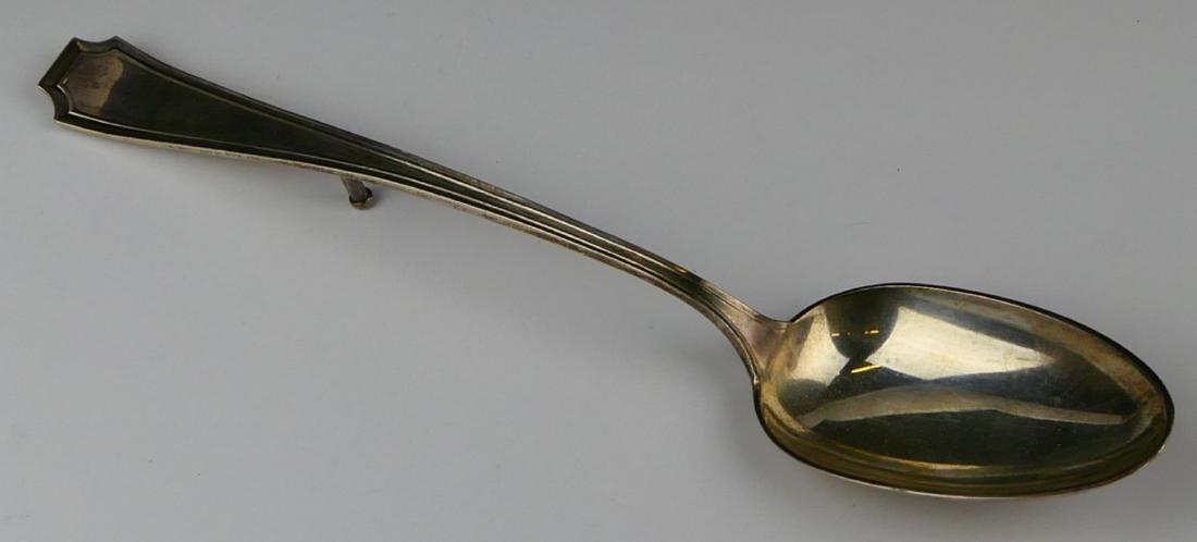 DURGIN STERLING SILVER "FAIRFAX" SERVING SPOON (1 of 5)