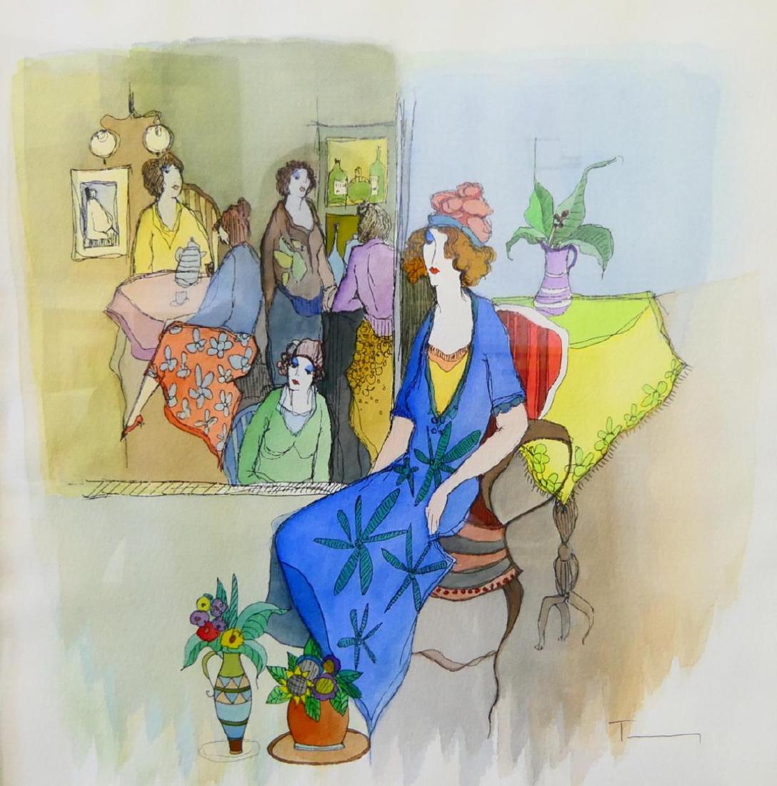 TARKAY (SERBIA/ISRAEL 1935-2012) "SOCIALITE 10" MM (1 of 9)