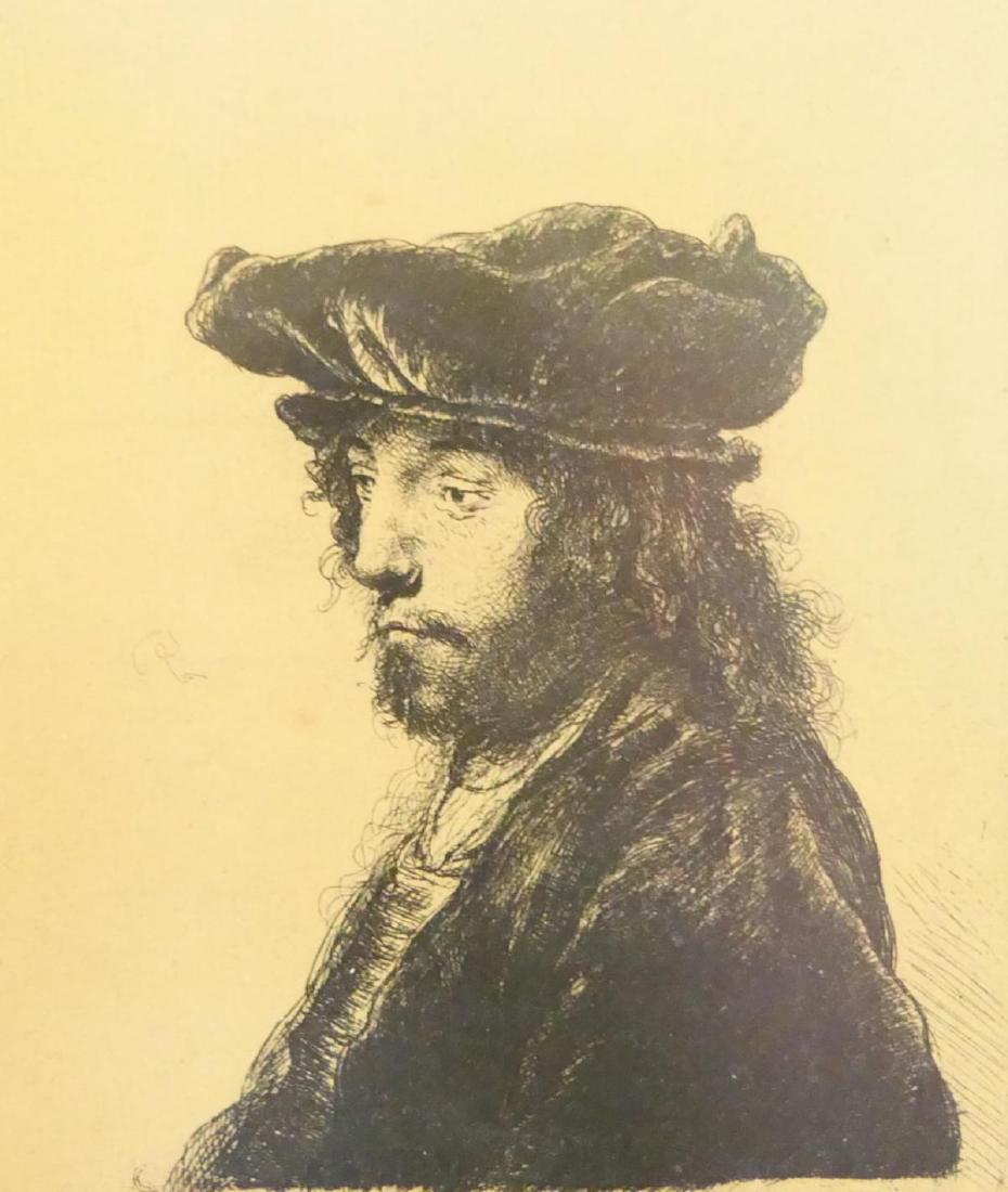 REMBRANDT (NETHERLANDS 1606-1669) ENGRAVING (1 of 5)