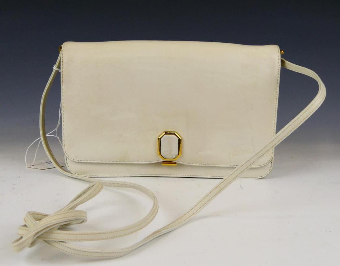 JUDITH LIEBER TAN LEATHER PURSE (1 of 3)
