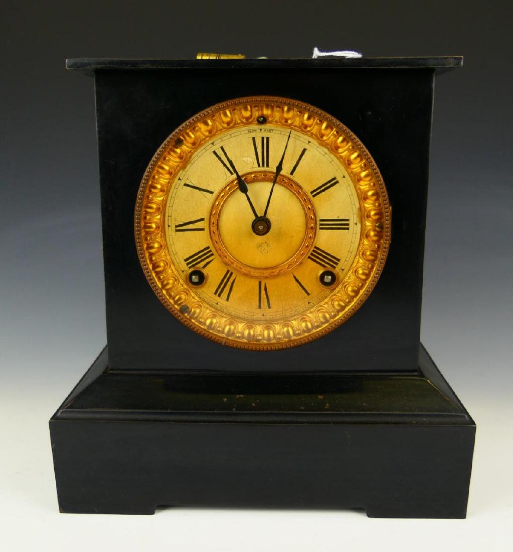 ANSONIA  ANTIQUE MANTEL CLOCK (1 of 5)