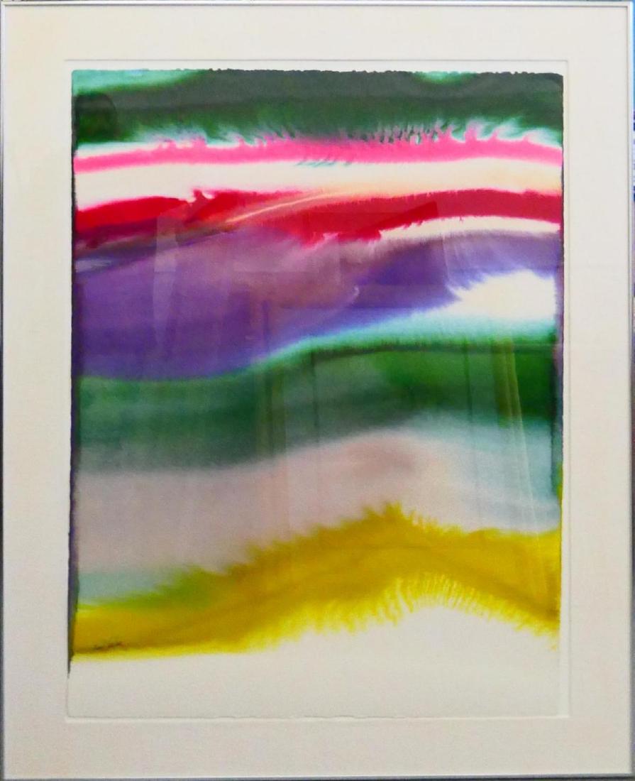 ORIGINAL PAUL JENKINS WATERCOLOR  1983 (1 of 5)