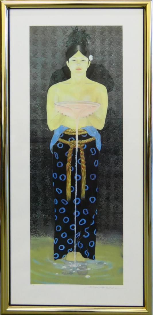 MURAMASA KUDO (JAPAN b1948) PRINTERS PROOF LITHO (1 of 3)