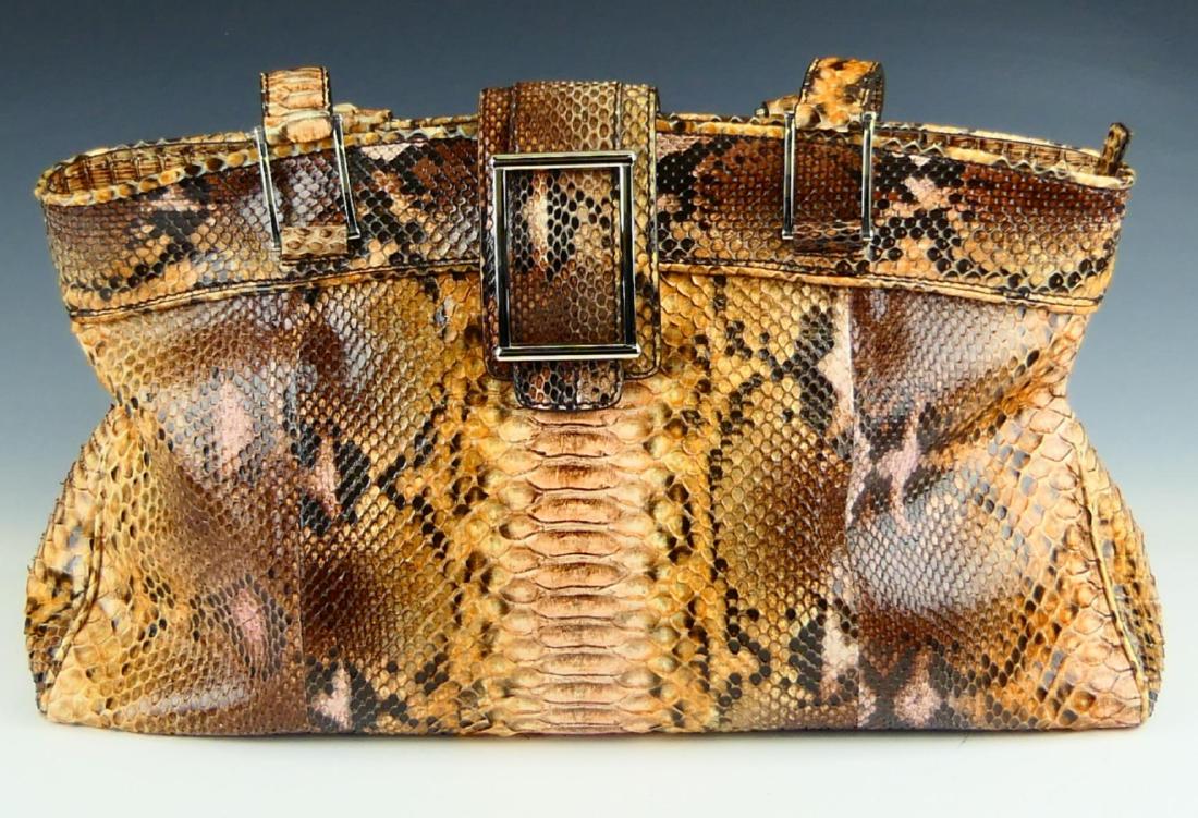 LAMBERTSON & TRUEX SNAKE SKIN BAG LIKE NEW (1 of 6)