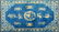 1920'S CHINESE BLUE PEKING KNOTS & PLANTERS RUG
