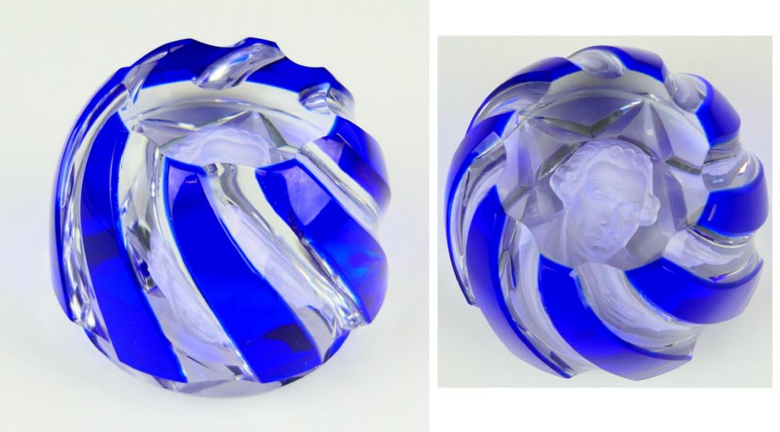 BACCARAT SULFIDE GEORGE WASHINGTON PAPERWEIGHT (1 of 3)