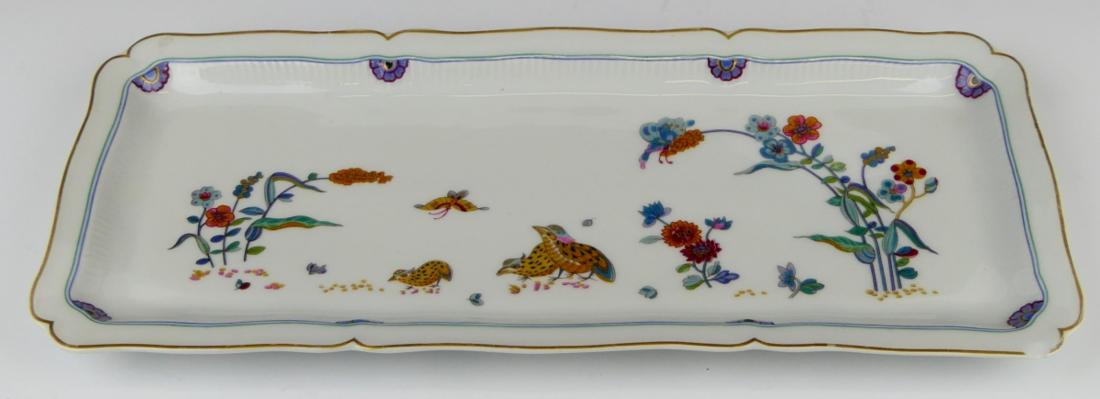 HAVILAND LIMOGES "GOLDEN QUAIL" RECTANGULAR TRAY (1 of 5)