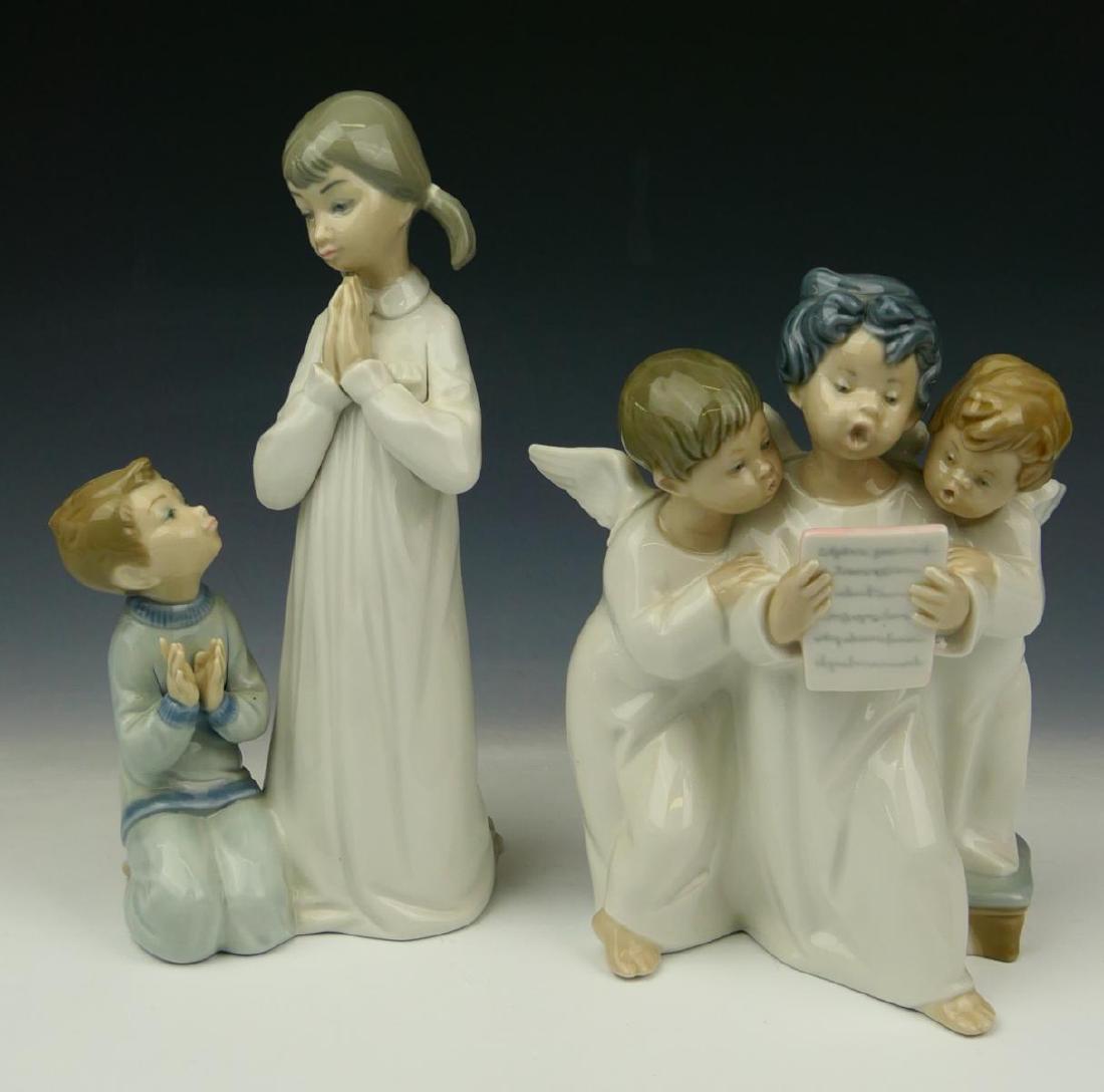 (2) LLADRO PORCELAIN FIGURAL GROUP (1 of 3)