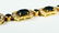 18K YG SAPPHIRE & DIAMOND 8.7TCW TENNIS BRACELET - 6