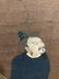 ANTIQUE CHINESE WARRIOR SCROLL OIL PAINTING - 4