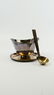 ANTON MICHELSEN STERLING SILVER GRAVY BOAT w LADLE - 2