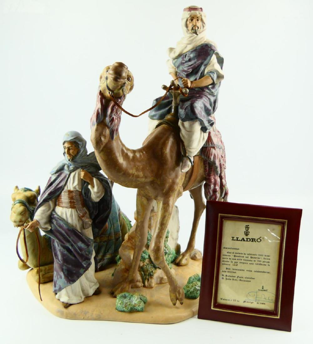 RARE SIGNED LLADRO "BEDOUINS ON CAMELS" #395 (1 of 9)