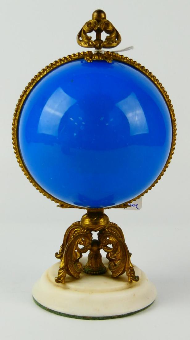 1850s LOUIS XV-STYLE OPALINE GLASS PERFUME SUITE (1 of 7)