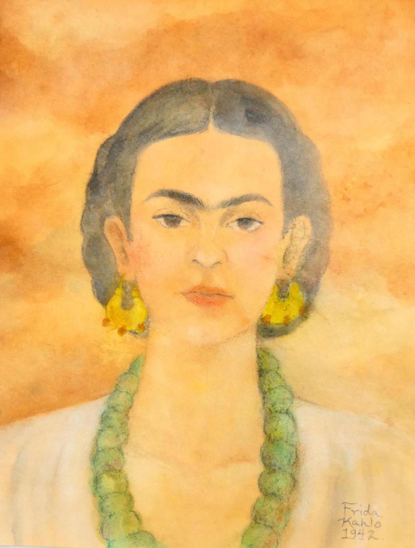 FRIDA KAHLO (MEXICO 1907-1954) SELF PORTRAIT 1942 (1 of 8)