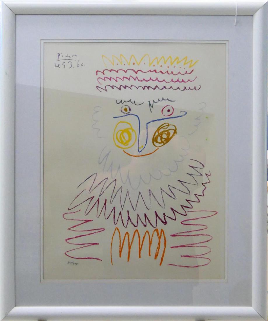 PABLO PICASSO (SPAIN 1881 - 1973) "JOYOUS KING" (1 of 3)