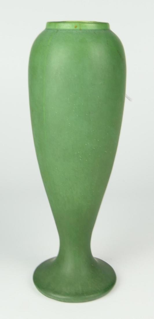 LARGE 12" HAMPSHIRE POTTERY VASE (1 of 4)