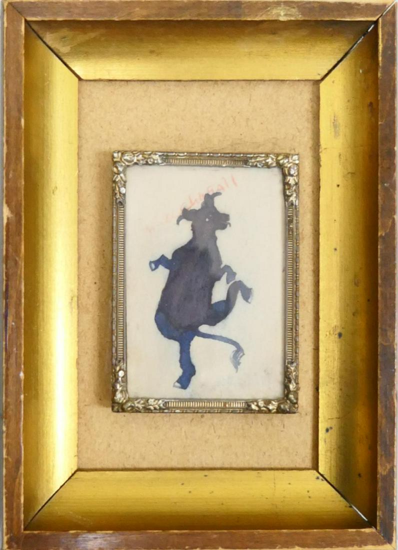 MARC CHAGALL PERSONAL SMALL DRAWING (1 of 7)