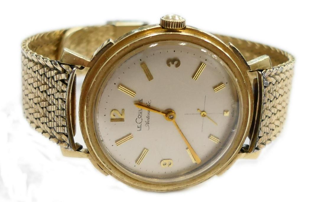 VINTAGE GENT'S LECOULTRE 14K AUTOMATIC WRISTWATCH (1 of 6)