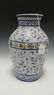 "ANNO 1698" ANTIQUE ITALIAN FAIENCE POTTERY VASE - 6