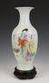 19th/20th C CHINESE FAMILLE ROSE PORCELAIN VASE