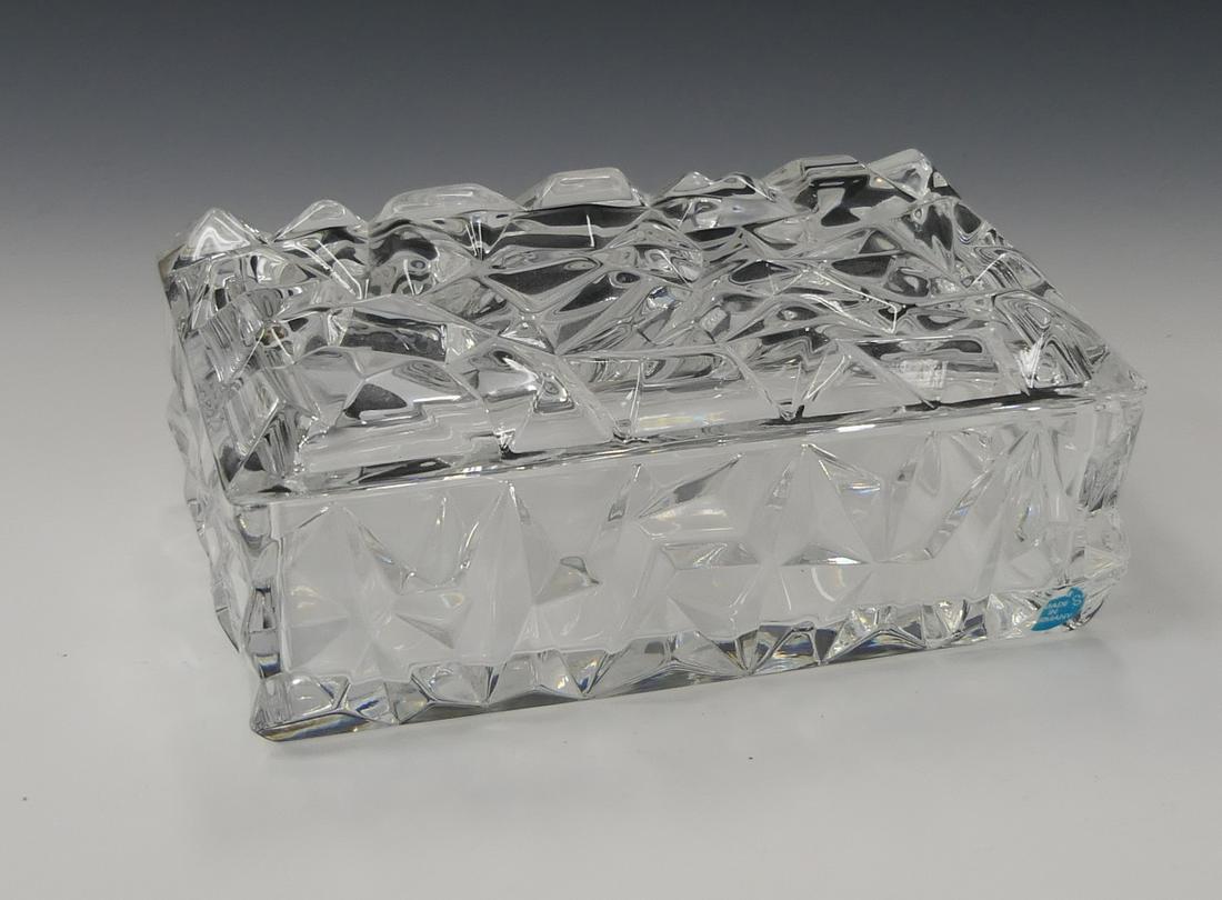 TIFFANY & CO CUT CRYSTAL LIDDED BOX (1 of 3)