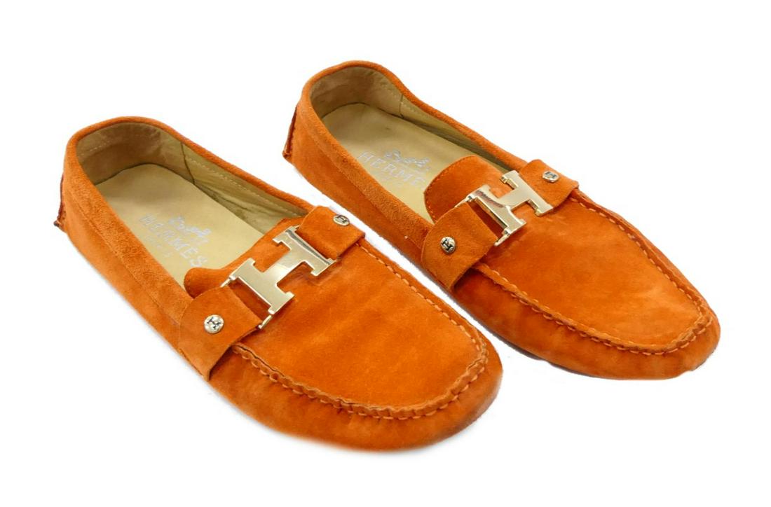 hermes mens driving shoes