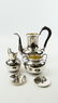 3pcs HANS HANSEN DANISH STERLING SILVER TEA SET - 2