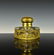 ANTIQUE FRENCH HEART SHAPE CRYSTAL & BRONZE WELL