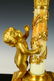 FABULOUS PR FRENCH DORE BRONZE PUTTI CANDLESTICKS - 3