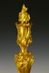 PAIR OF DORE BRONZE FRENCH ELLEGANT CANDLE STICKS - 2