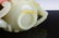 MING WHITE JADE CHILONG DRAGONS HANDLED CUP - 10