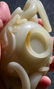 MING WHITE JADE CHILONG DRAGONS HANDLED CUP - 16