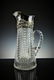 ANTIQUE CALDWELL LARGE PITCHER STERLING TOP