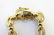 FABULOUS 14 KT Y GOLD LINK CHOKER NECKLACE G.C - 5