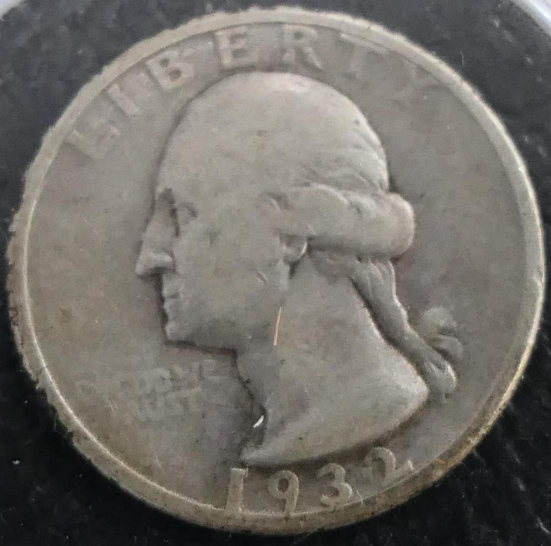 RARE KEY 1932 U.S. QUARTER IN CASE (1 of 3)