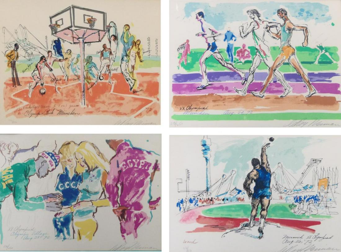 LEROY NEIMAN (USA 1921-2012) 1972 OLYMPICS SUITE (1 of 20)