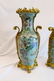 Pr IMPORTANT DORE BRONZE MOUNTED FAMILLE ROSE VASES - 5