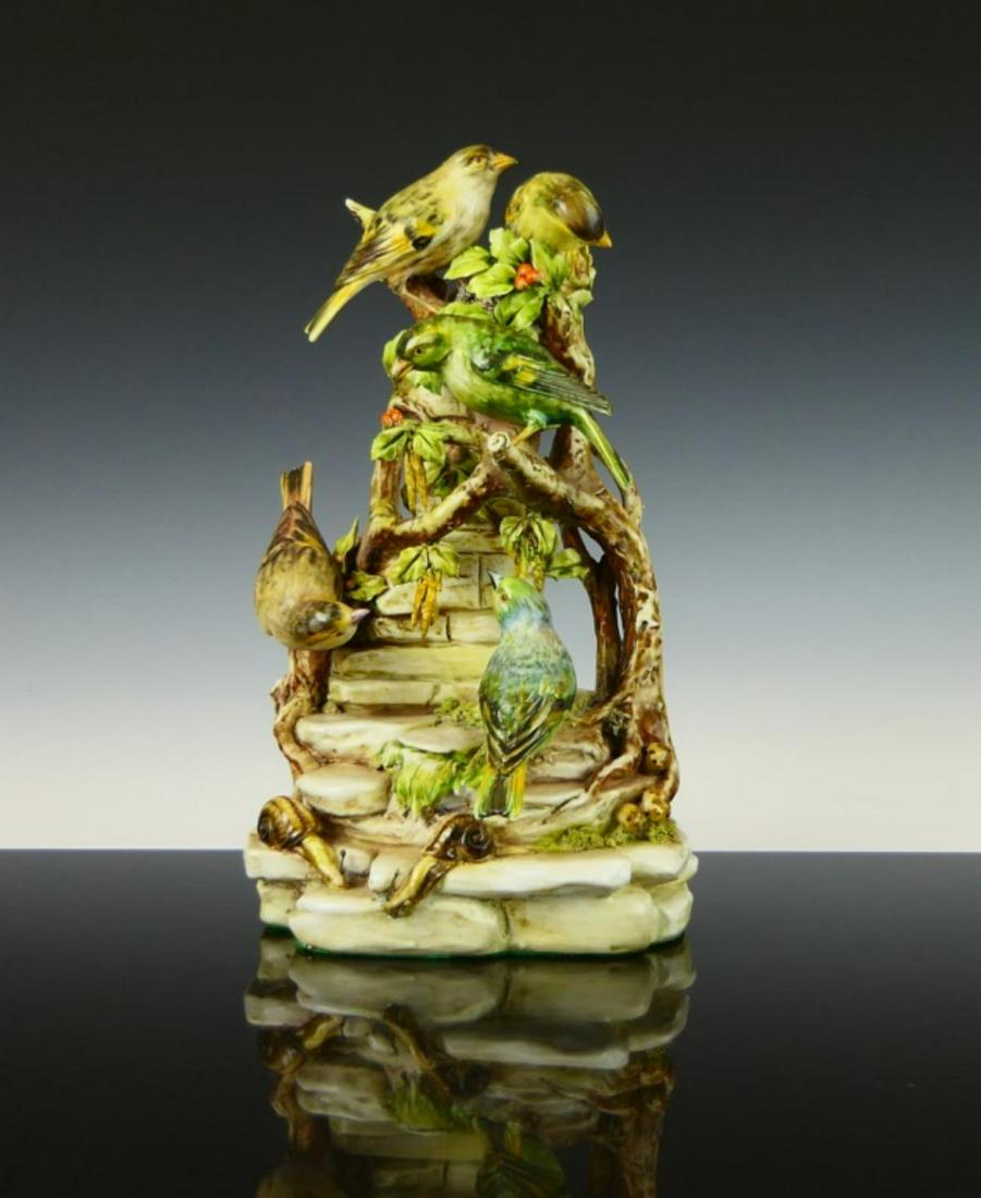 ANTONIO BORSATO PORCELAIN BIRD GROUPING (1 of 9)