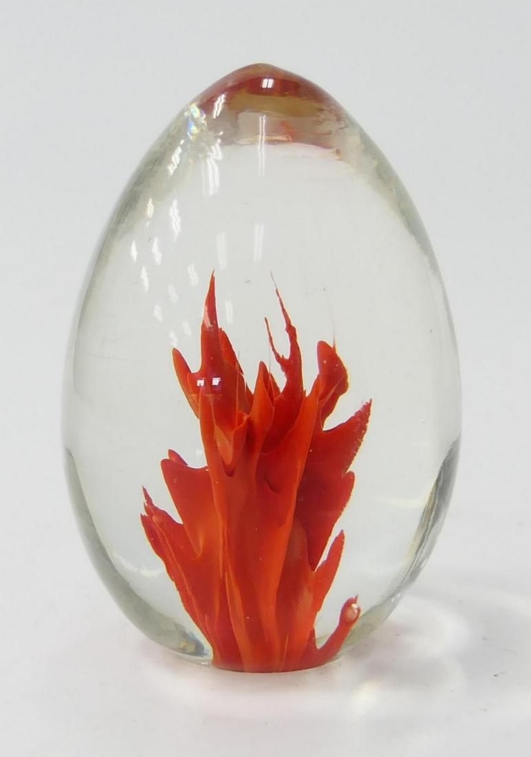 RARE "VENINI" PAPERWEIGHT BY "FULVIO  PEZZATO" (1 of 4)