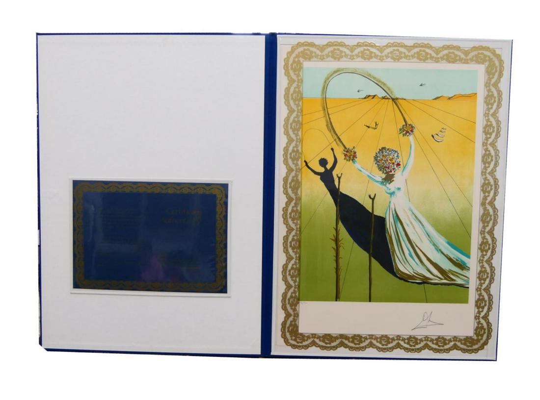 SALVADOR DALI "DREAM PASSAGE" LE COLOR LITHOGRAPH (1 of 6)