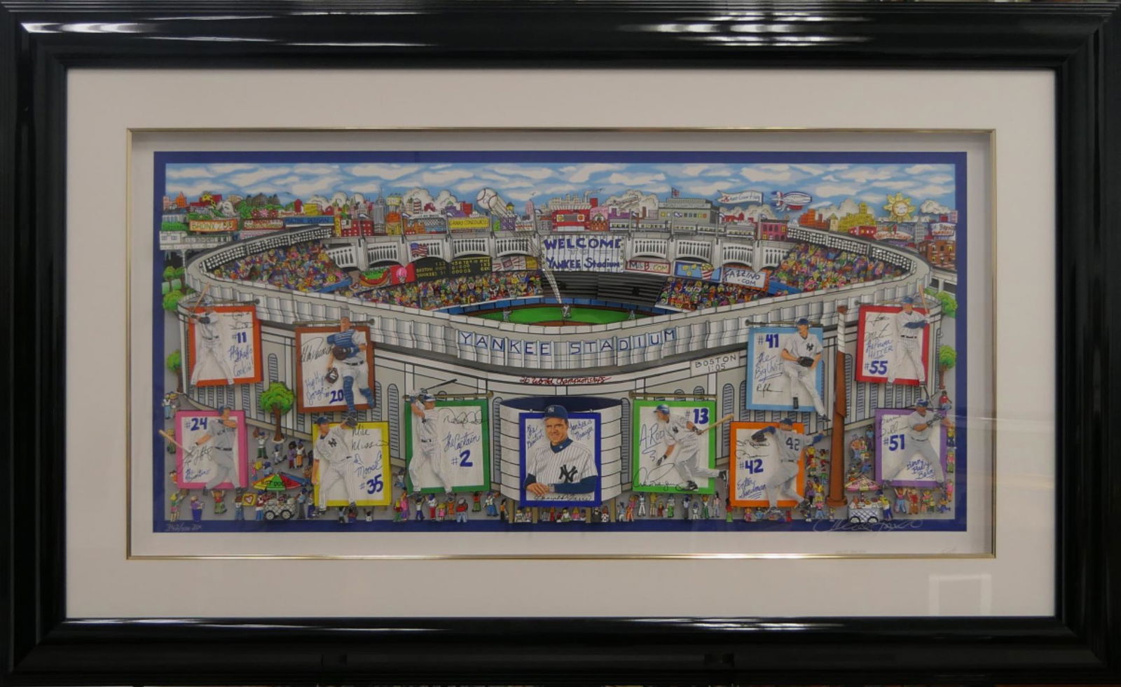 CHARLES FAZZINO (USA b1955) DELUXE YANKEE STADIUM (1 of 10)