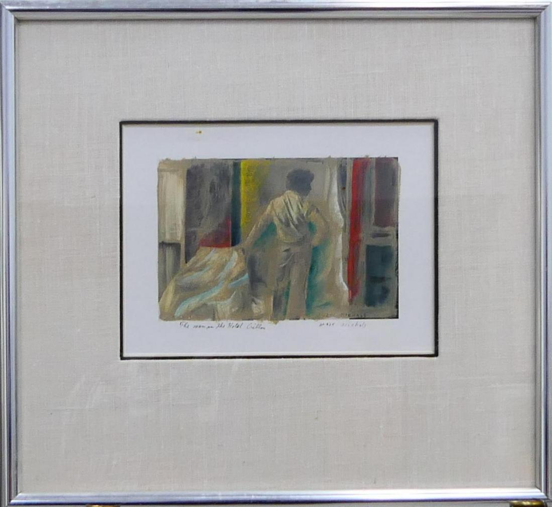 DUANE MICHALS (USA b1932) HAND PAINTED PHOTOGRAPH (1 of 6)