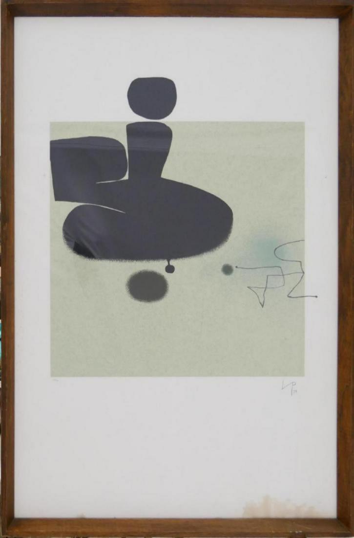 VICTOR PASMORE (UK 1908-1998) SIGNED LITHOGRAPH (1 of 9)