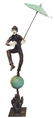 JEROME SOBLE AMERICAN CONTEMPORARY BRONZE MIME