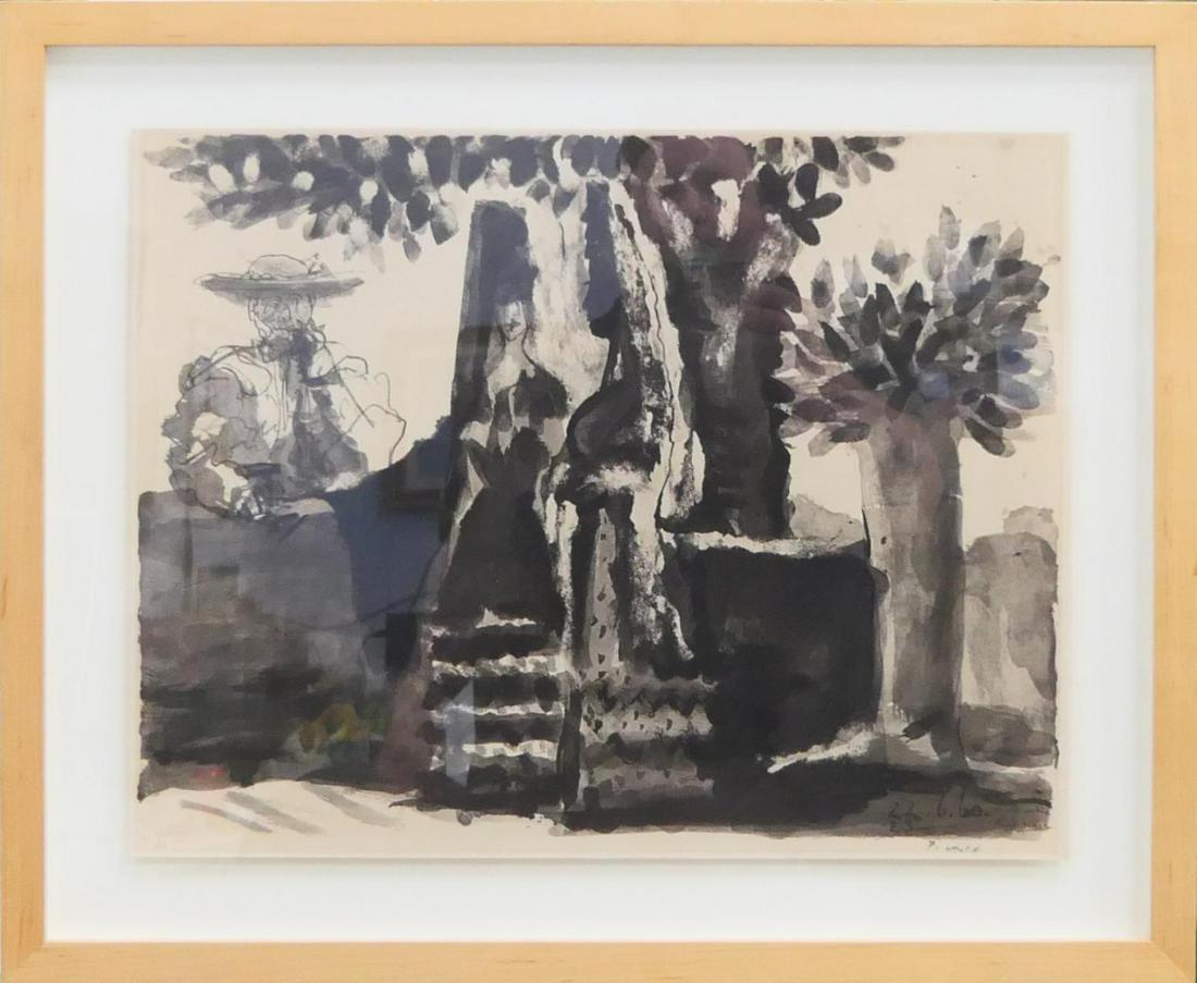 PABLO PICASSO "PICADOR ET DEUX FEMMES" COLLOTYPE (1 of 6)