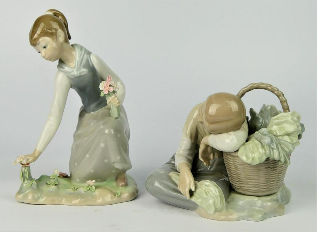 (2) LLADRO PORCELAIN FIGURAL GROUP (1 of 3)