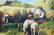 SCOTT MOORE (USA B1953) OIL "SHEPHERD'S CHILDREN" - 2