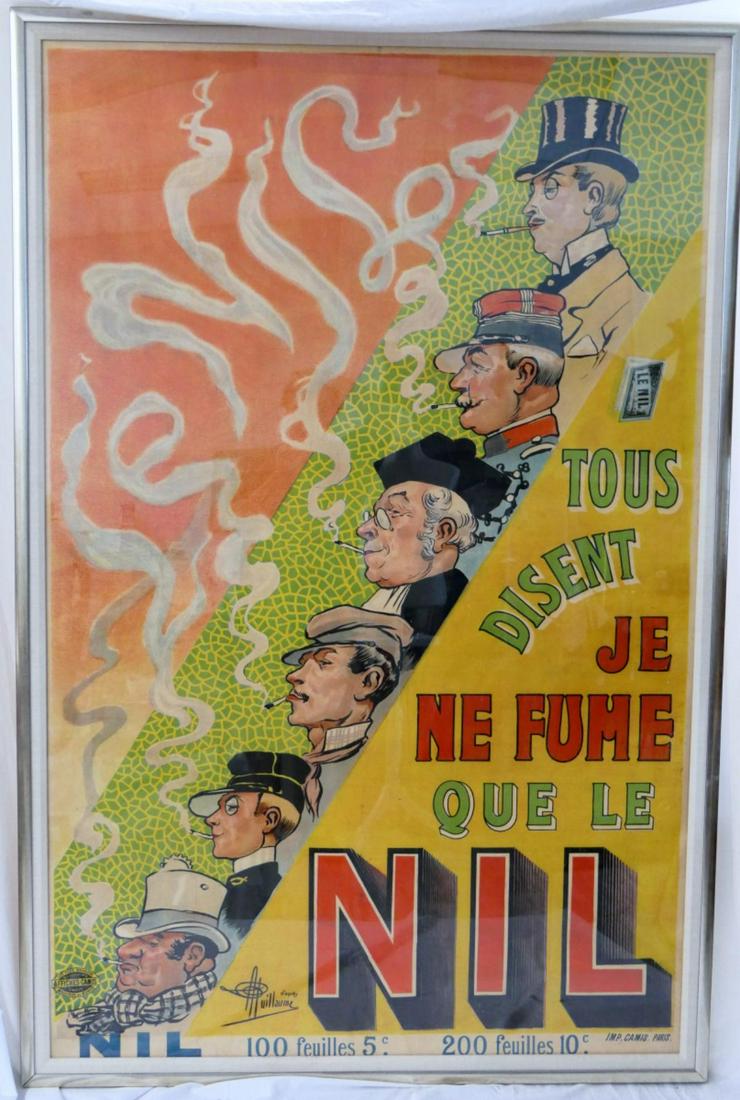 ALBERT GUILLAUME FRENCH 1893-1942  NOUVEAU POSTER (1 of 8)