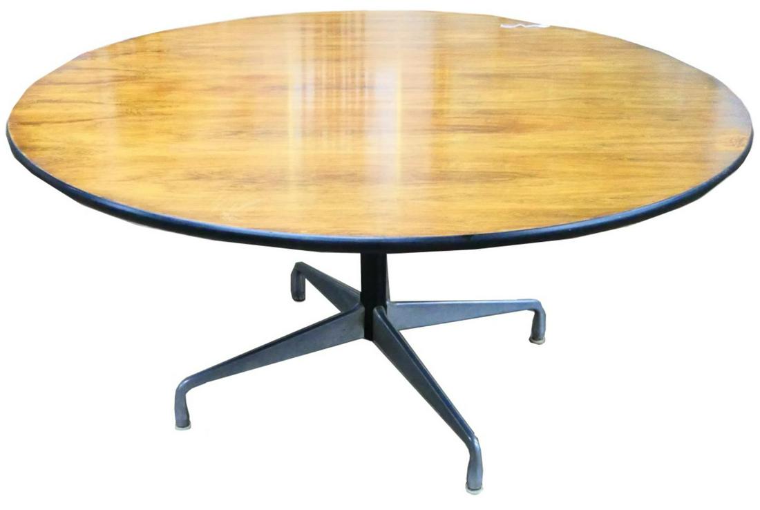 HERMAN MILLER MID CENTURY MODERN ROUND TABLE (1 of 4)