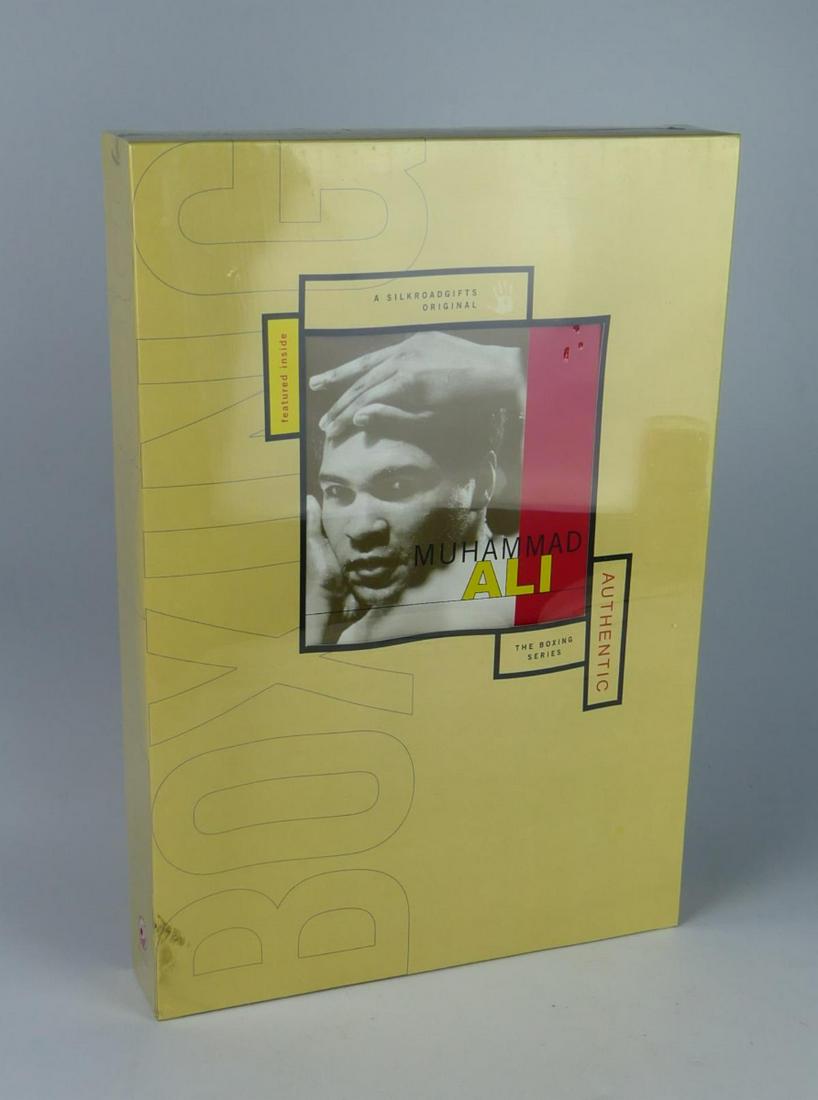 MUHAMMAD ALI SIGNED HAND PRINT SILK ROAD GIFTS (1 of 2)